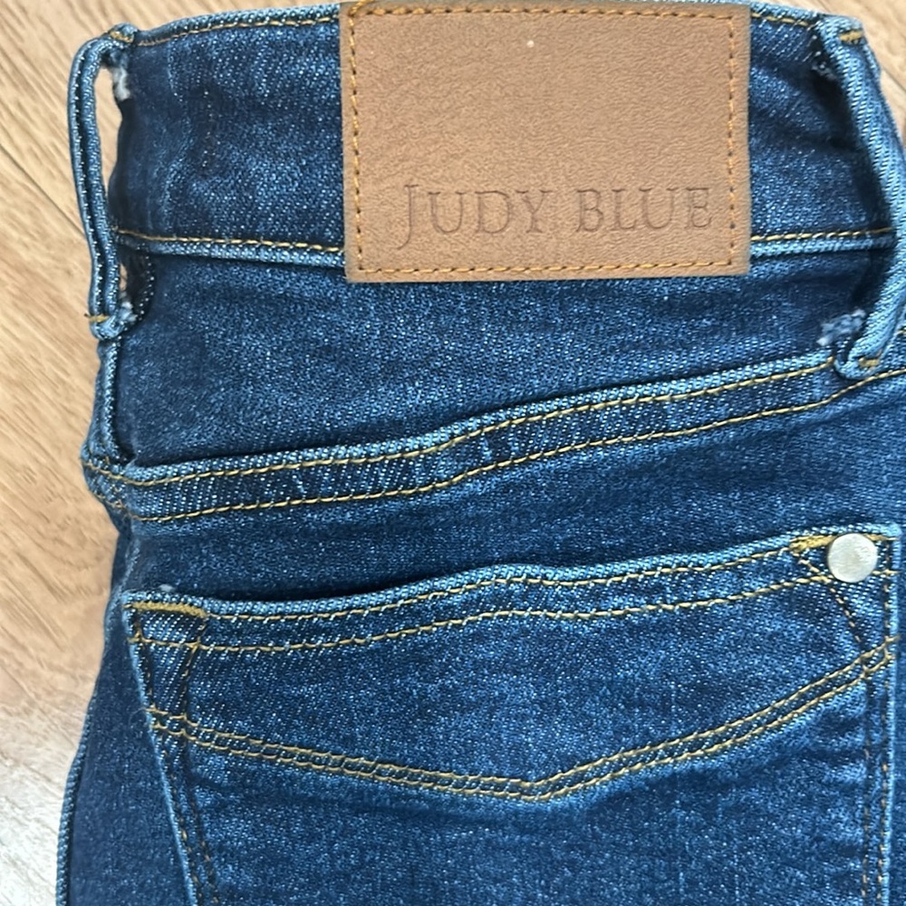 Judy Blue straight dark denim, size 5/27